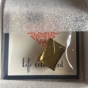 Gold Envelope Charm *rare*